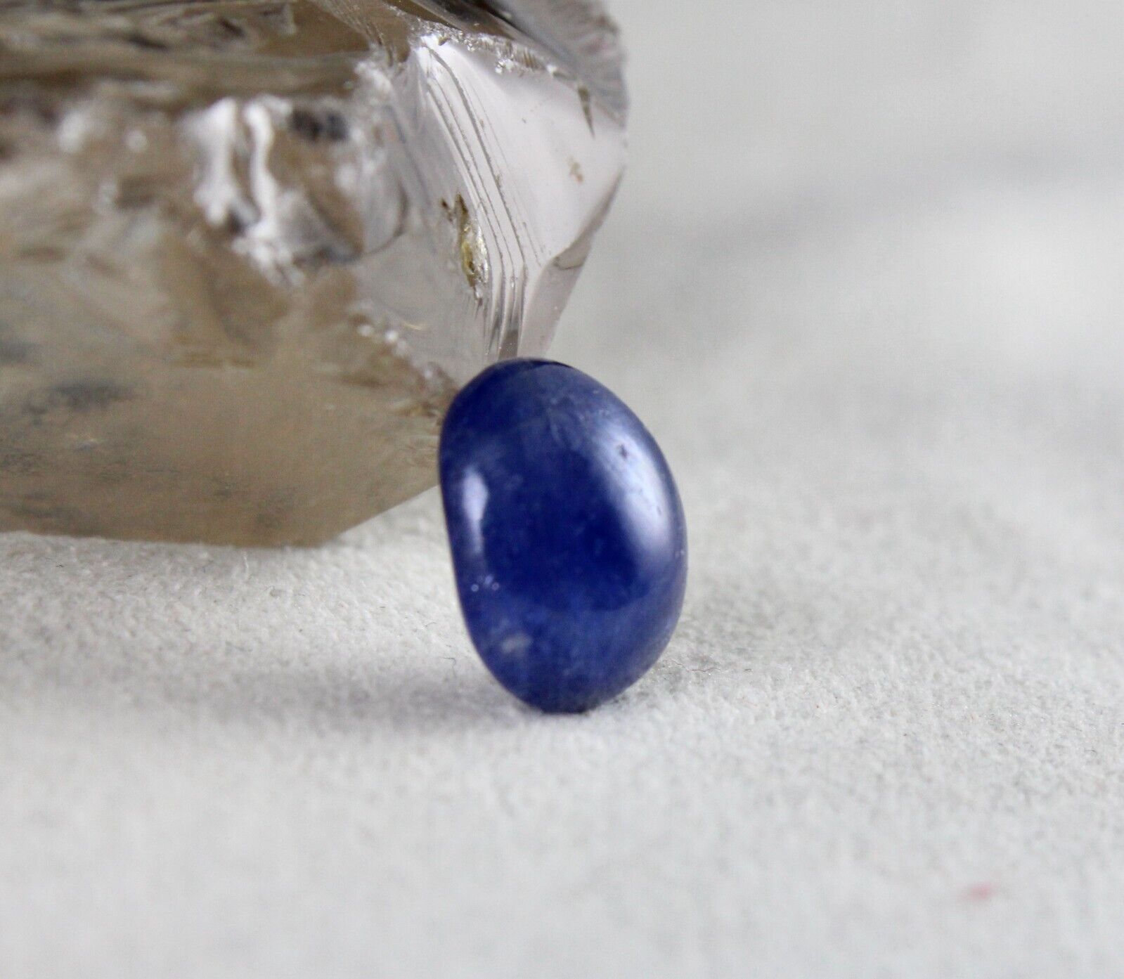 Natural Unheated Blue Sapphire Cabochon 7.40 Ct Gemstone Designing Ring Pendant