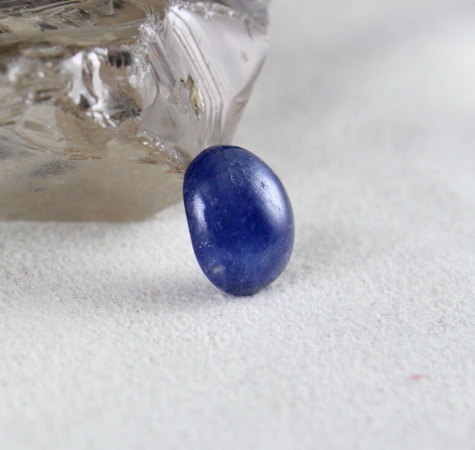 Natural Unheated Blue Sapphire Cabochon 7.40 Ct Gemstone Designing Ring Pendant