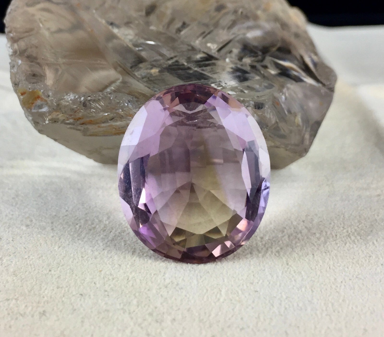 Certified Natural Ametrine Oval Cut Gemstone Set 16 Pcs 317 Ct Earrings Ring