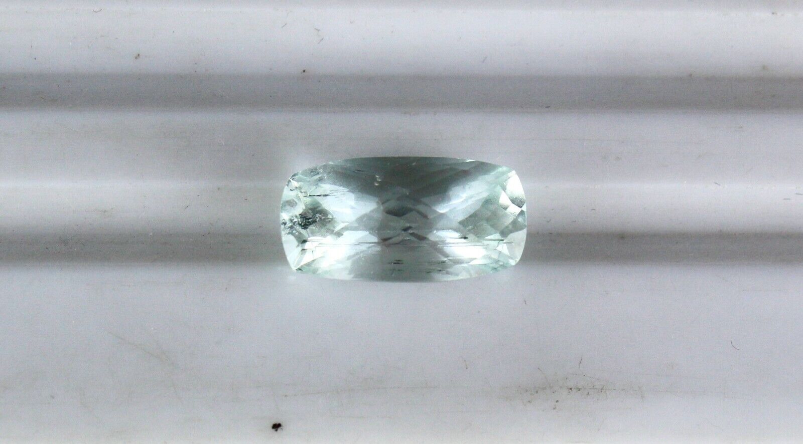 Natural Blue Aquamarine Cut Cushion 5.07 Carats Loose Gemstone For Ring Pendant