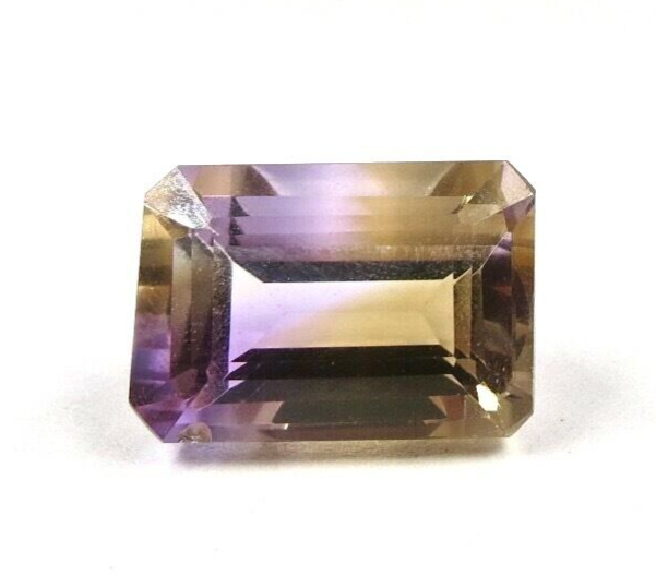 19X10 MM NATURAL AMETRINE CUT OCTAGON 18.91 CTS GEMSTONE FOR RING & PENDANT