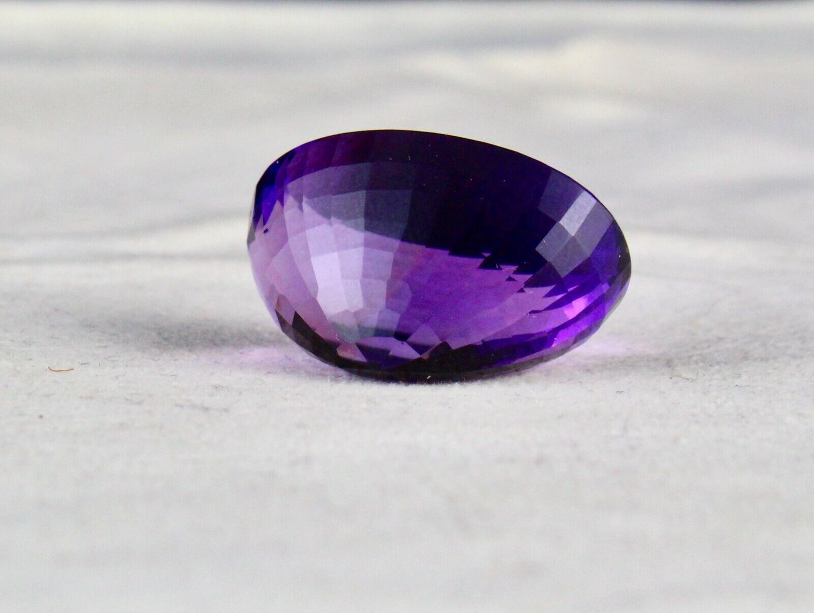 NATURAL PURPLE AMETHYST OVAL CUT 28X19 MM 58.15 CARATS GEMSTONE FOR PENDANT RING