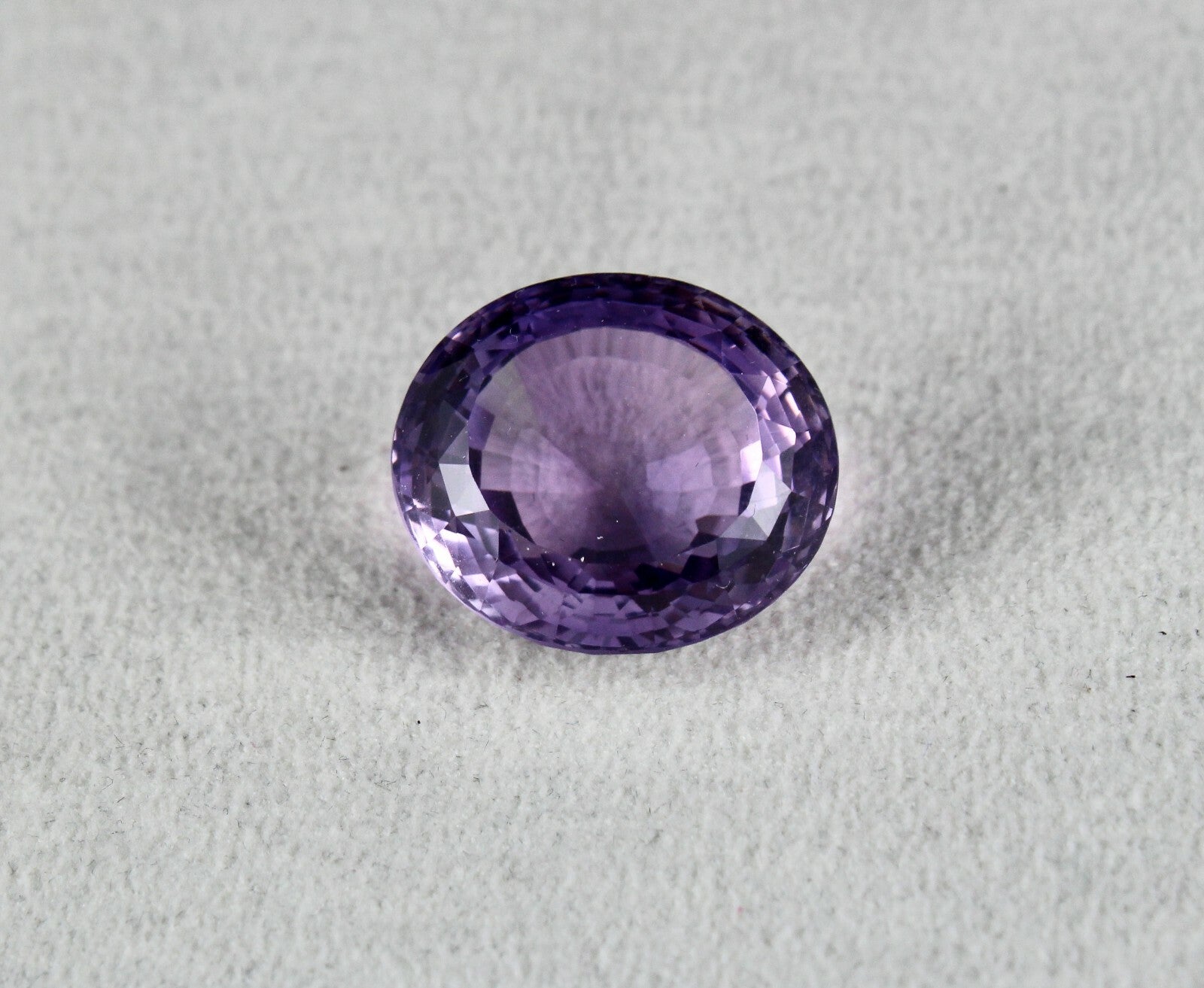 Natural Amethyst Oval Cut 25.65 Ct Gemstone Ring Pendant 20x18 Mm