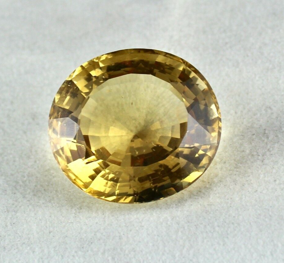 Certified Natural Citrine 190 Ct Oval 39x36mm Loose Gemstone Pendant