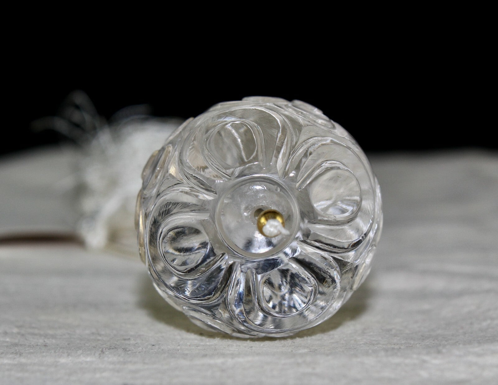 Natural Rock Crystal Quartz 260 Ct Carved Oval Bead Gemstone Set Designing