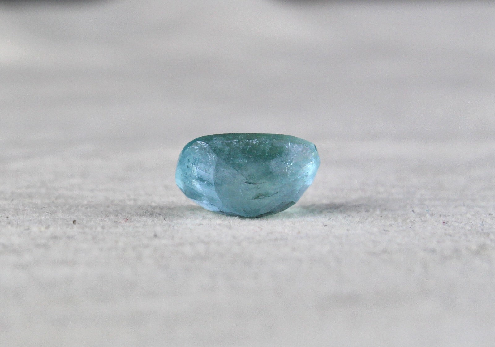 Natural Blue Aquamarine 4.38ct Cushion Cut Gemstone Ring Pendant