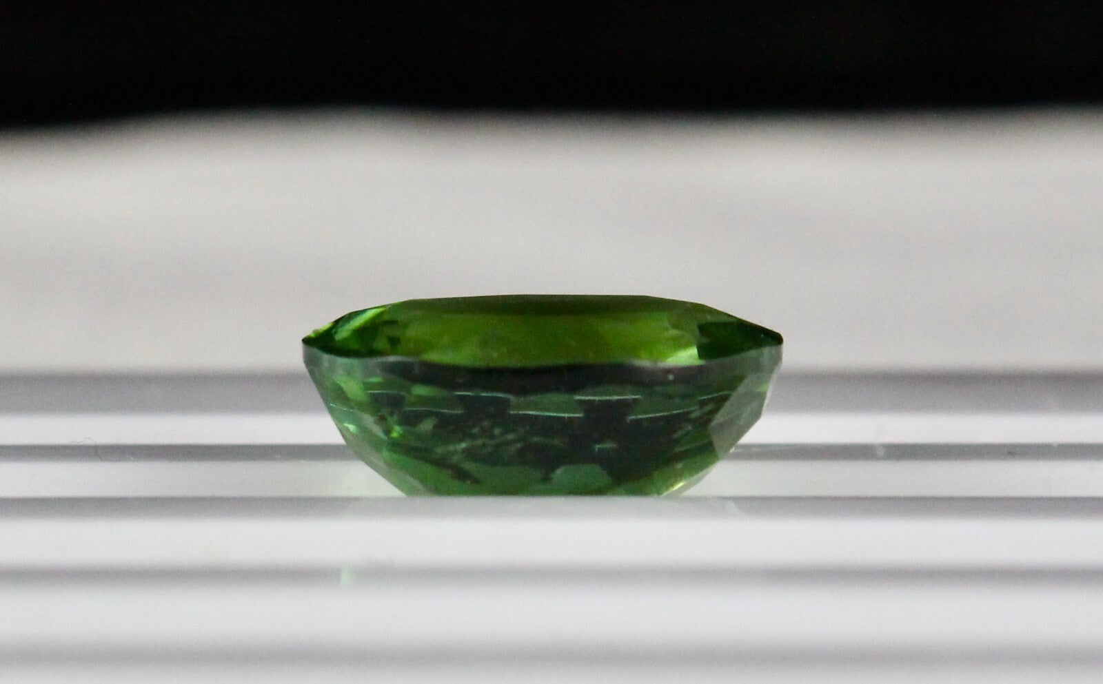 Certified Natural Green Chrome Tourmaline 7.31 Ct Oval Gemstone Ring Pendant