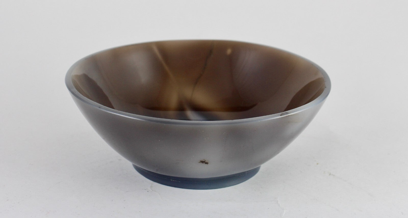 Natural Chalcedony 1230ct Handcrafted Round Bowl Home Decor Designer Piece