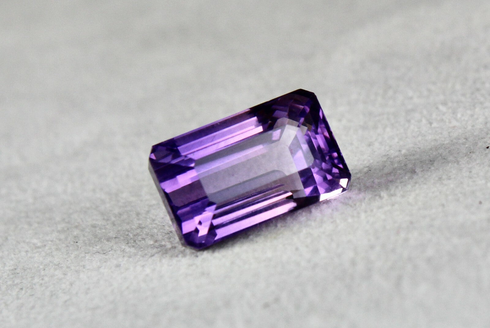 Natural Amethyst 17.54 Ct Octagon Cut 17x11mm Gemstone Pendant Ring