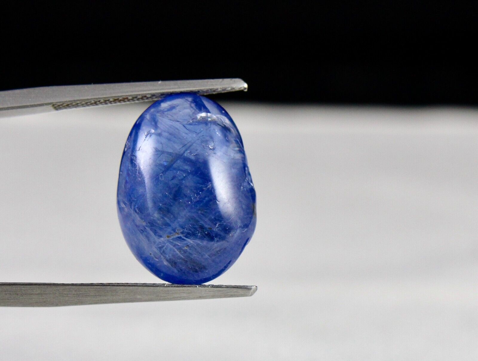 Natural Blue Sapphire Cabochon 33.83 Ct Loose Certified Gemstone Earring Pair