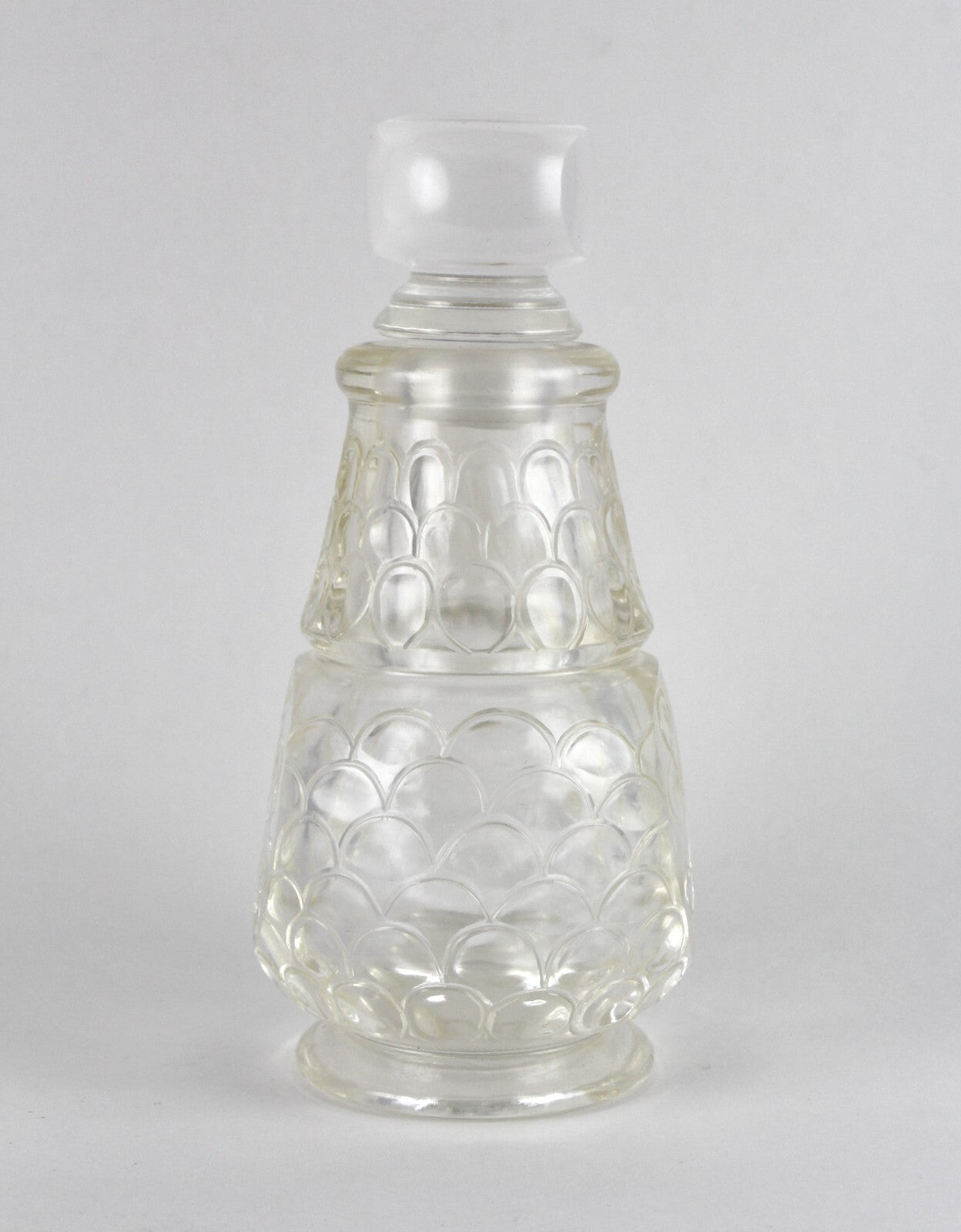 Certified Handmade 2070ct Natural Rock Crystal Quartz Perfume Bottle Home Decor