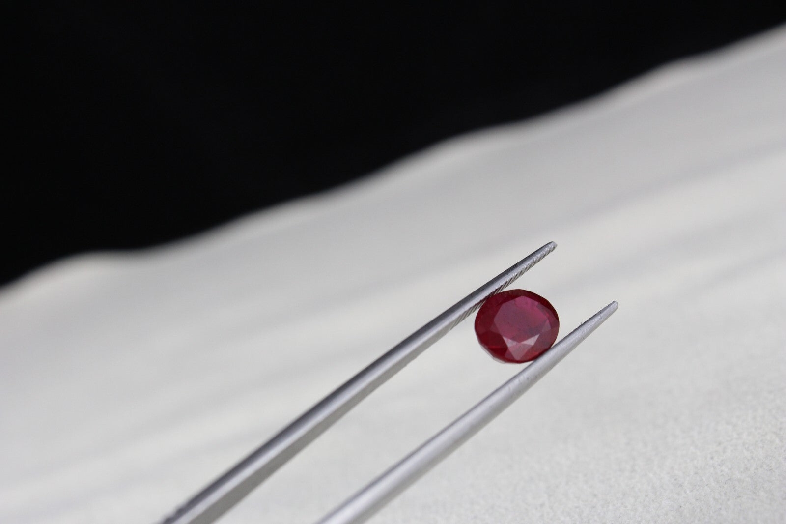 Certified Grs Heated Burma Ruby 3.14 Ct Gemstone Oval Ring Pendant