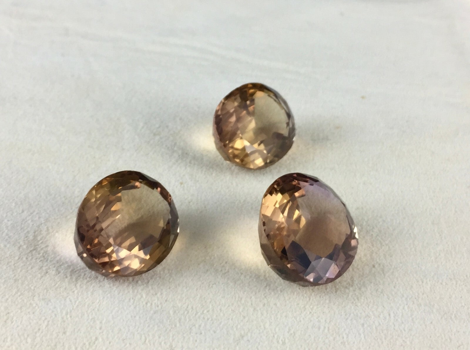 Natural Ametrine Oval Cut Pair 3 Pcs 81.20 Cts Rare Gemstone For Pendant Earring