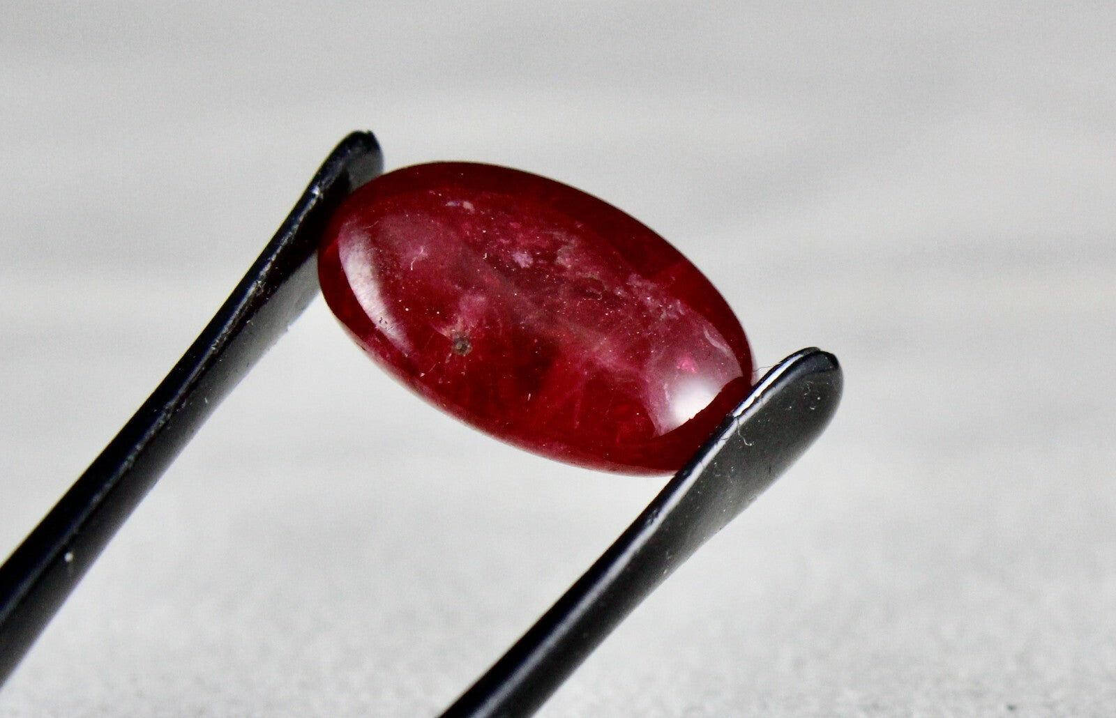 Certified Natural Red Spinel Cabochon 18x13mm 16.12ct Gem Ring Pendant