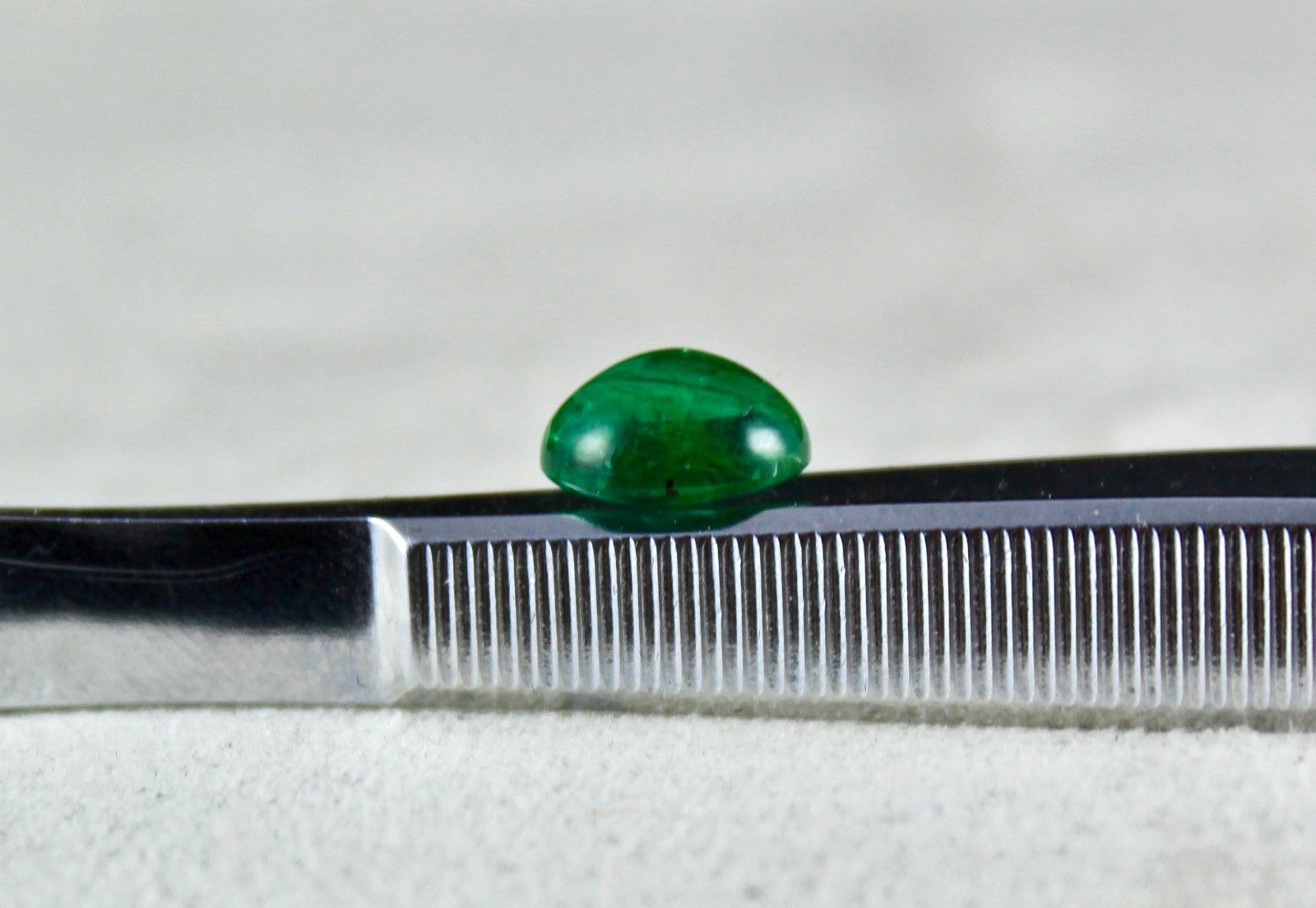 Certified Natural Zambian Emerald Oval Cabochon 3.71 Ct Gemstone For Ring