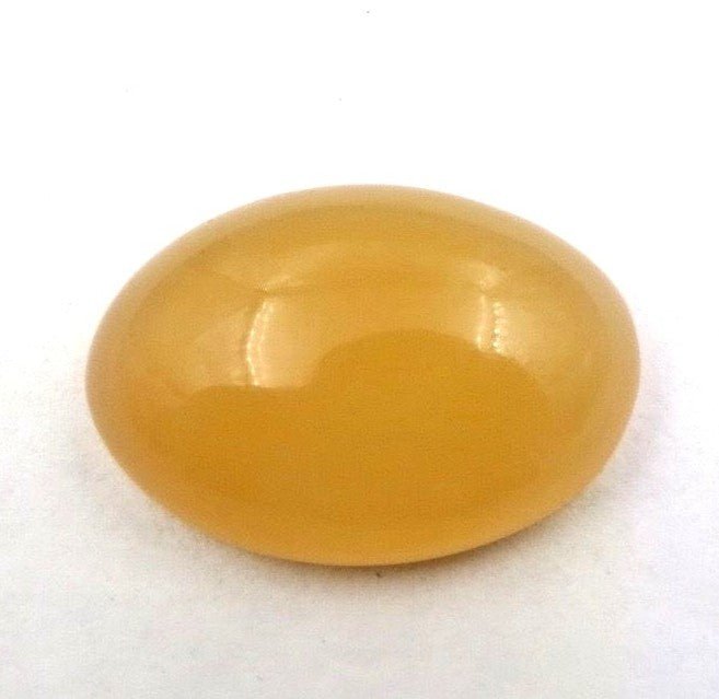 Natural Orange Moonstone 51 Ct Oval Cabochon Gemstone For Ring Pendant