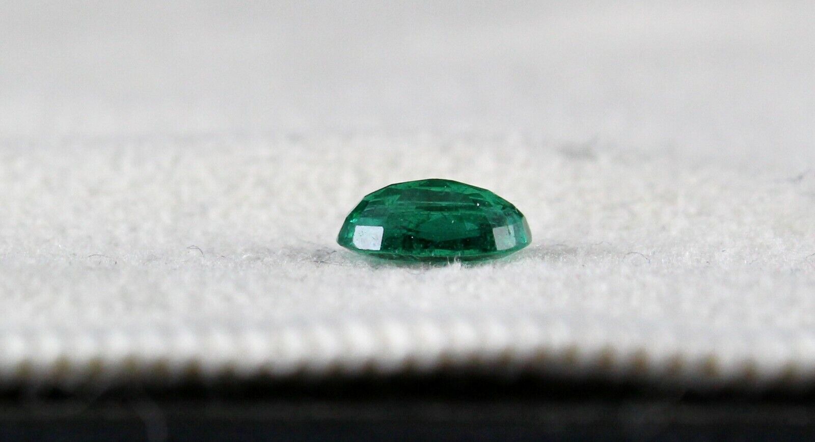 7x5 mm Natural Emerald cut Oval 0.66 Cts Zambian Untreated Gemstone Ring Pendant