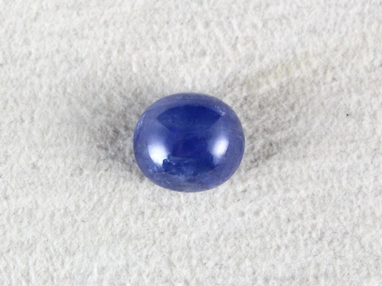 Certified Natural Blue Sapphire 7.11 Ct Oval Cabochon Gem Ring Pendant Silver