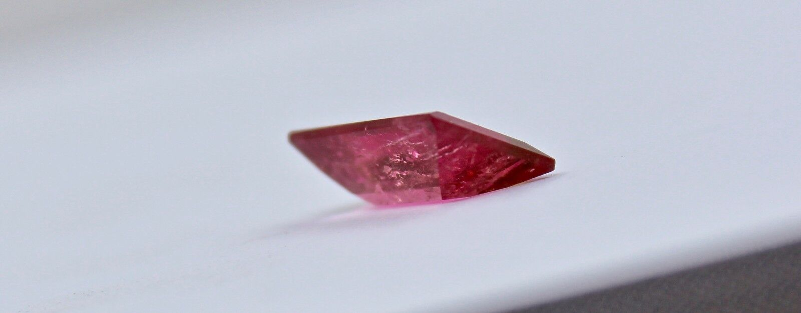 NATURAL MULTI PINK TOURMALINE RECTANGLE CUT 3.48 CTS GEMSTONE FOR RING PENDANT