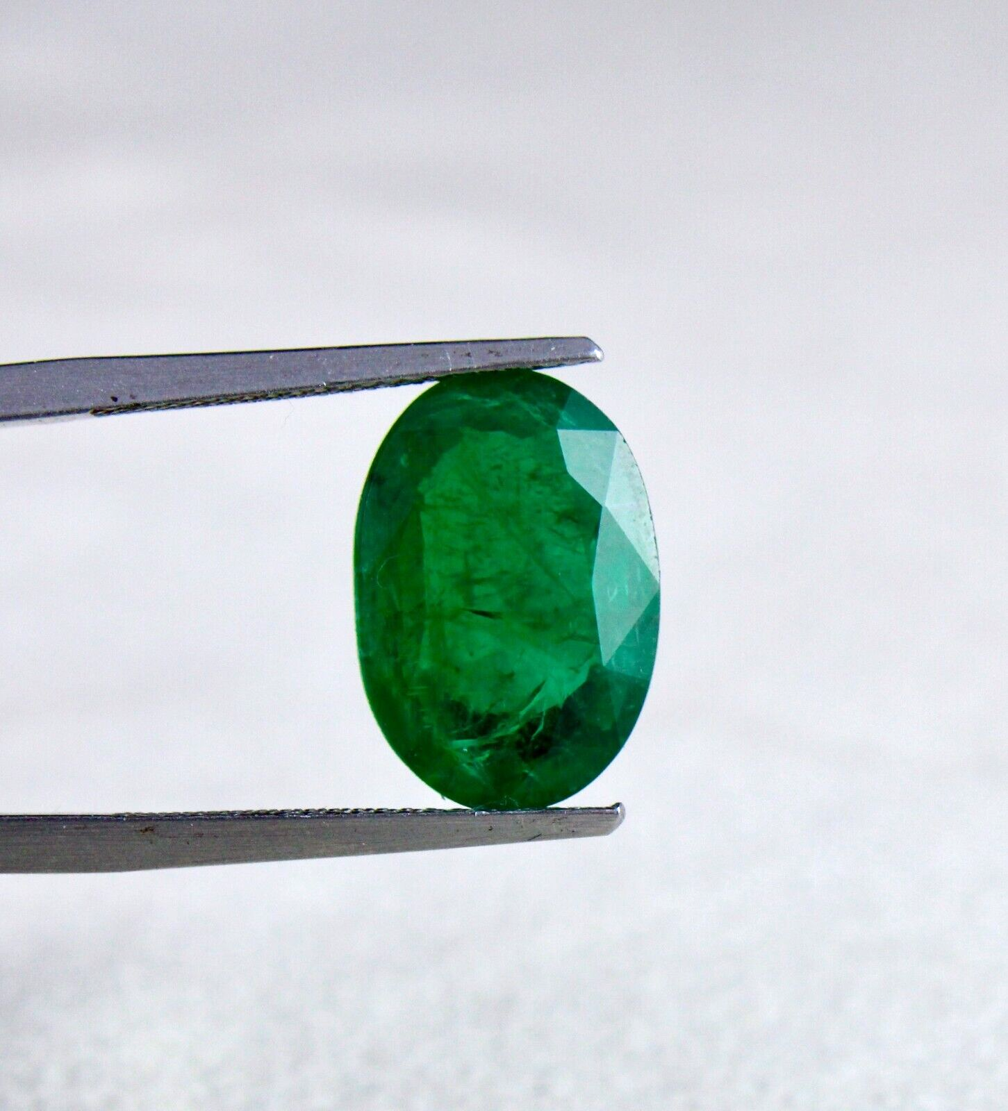 Certified Natural Emerald Oval Cut 15x11mm 7.42 Ct Loose Gemstone Ring Pendant