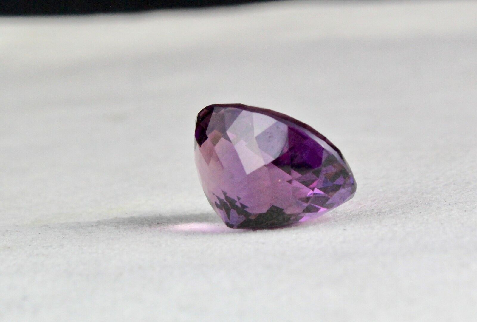 Big 25X20mm Natural Amethyst Oval Fine Cut 43.48 Ct Gemstone For Pendant Ring