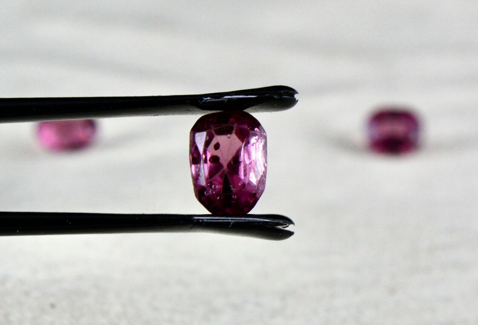 Antique Natural Spinel Cut Old Cushion 3 Pcs 5.08 Cts Gemstone For Ring Pendant