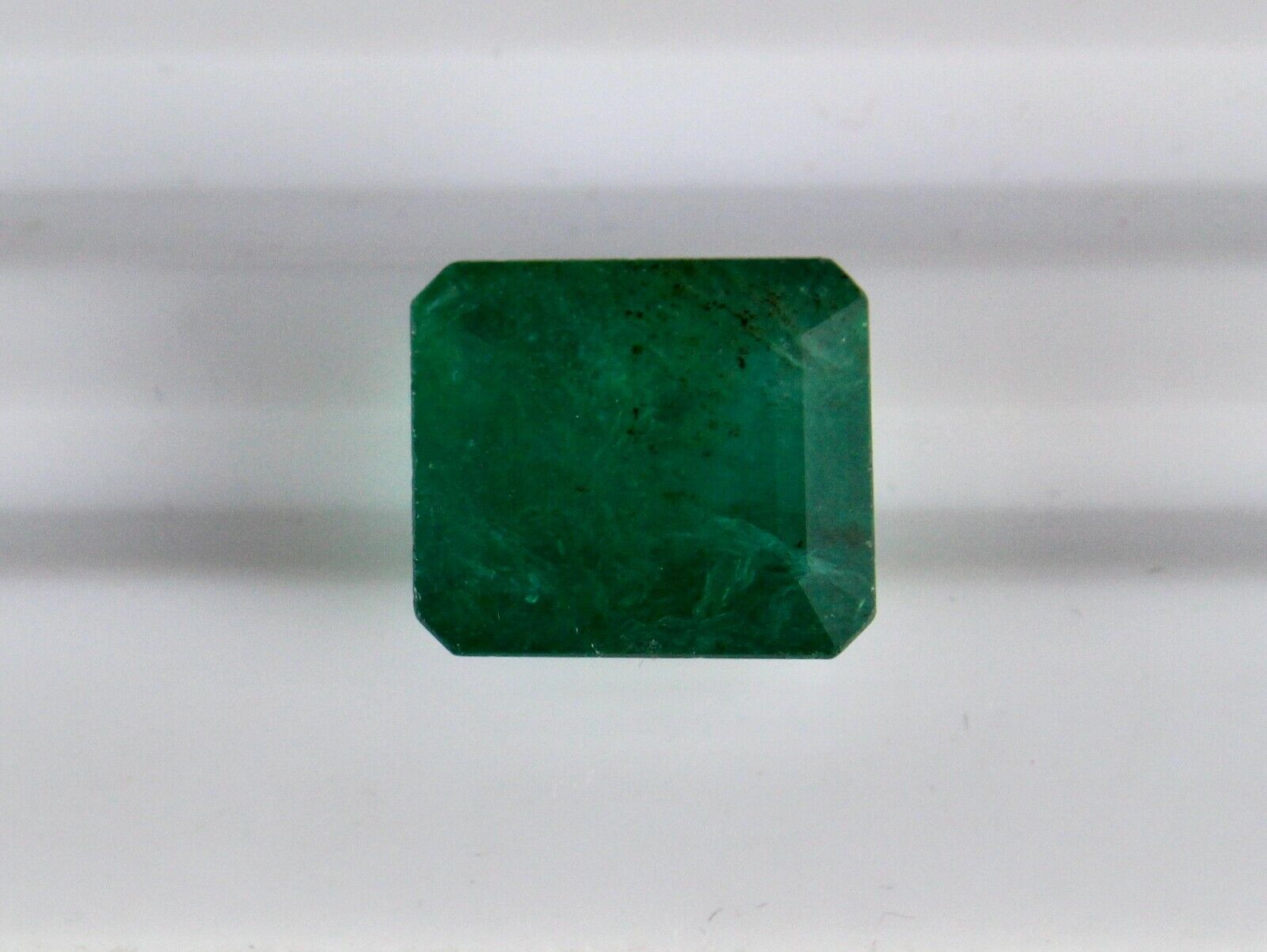 Certified Natural Emerald Octagon Cut 13X11mm 10.96 Carats Gemstone Ring Pendant