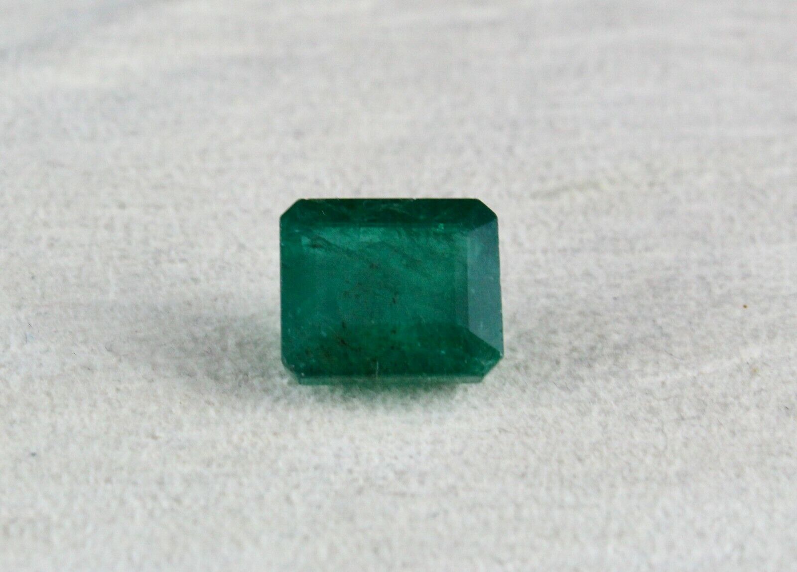 Certified Natural Emerald Octagon Cut 13X11mm 10.96 Carats Gemstone Ring Pendant