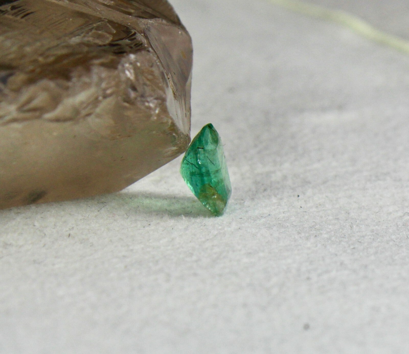 Certified Natural Emerald 18.93 Ct Cushion Loose Gemstone Necklace Earring Set