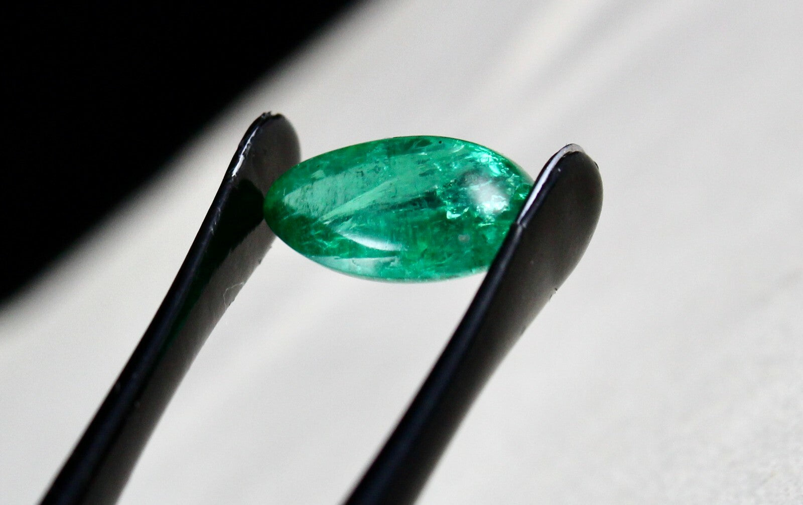 Certified Natural Emerald Pear Cabochon 31.36 Ct Loose Gemstone Jewelry Set