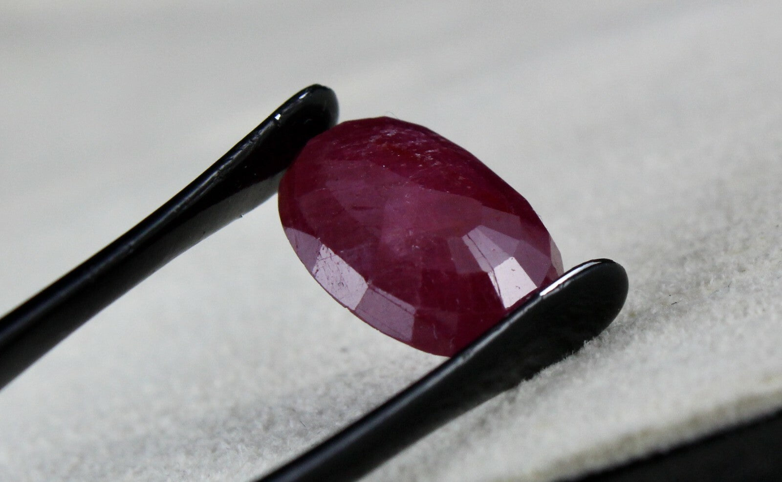 Certified Natural Untreated Ruby Oval Cut 11.65 Ct Gemstone Ring Pendant