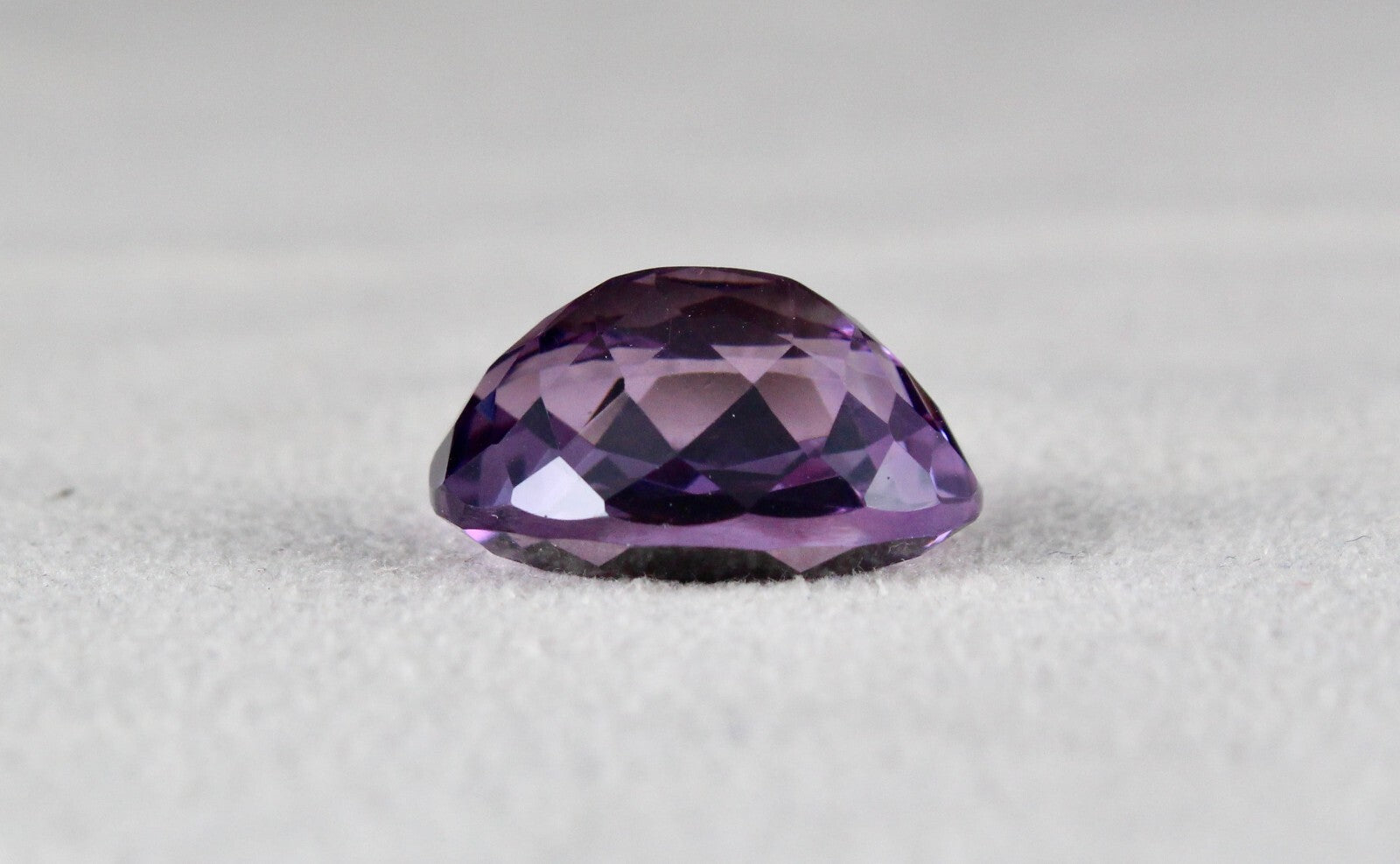 Large Natural Amethyst 18x15mm Oval Fine Cut Gemstone 16.08 Ct Pendant Ring