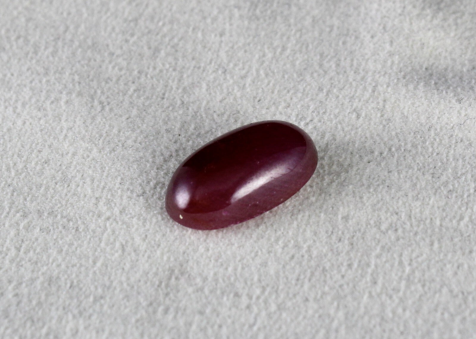 Certified Natural Ruby Oval Cabochon 13.08 Ct Gemstone Ring Pendant