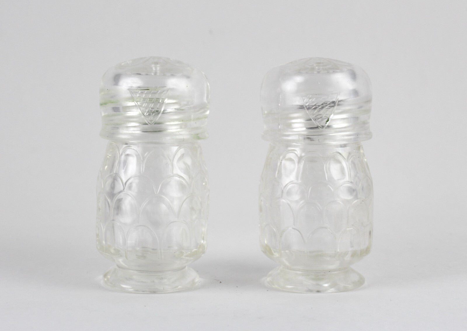 Certified Handmade Natural 990 Ct Rock Crystal Quartz Salt Pepper Stone Decor