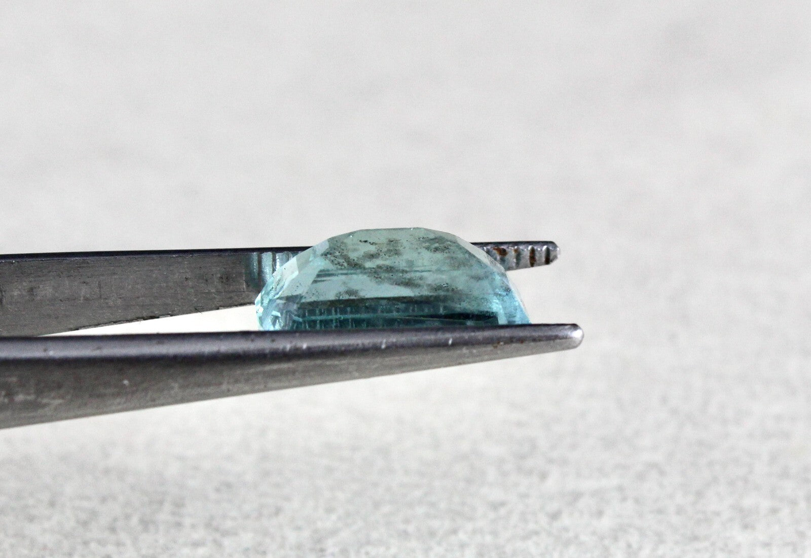 Certified Natural Blue Aquamarine 4.67ct Octagon Loose Gemstone For Ring Pendant