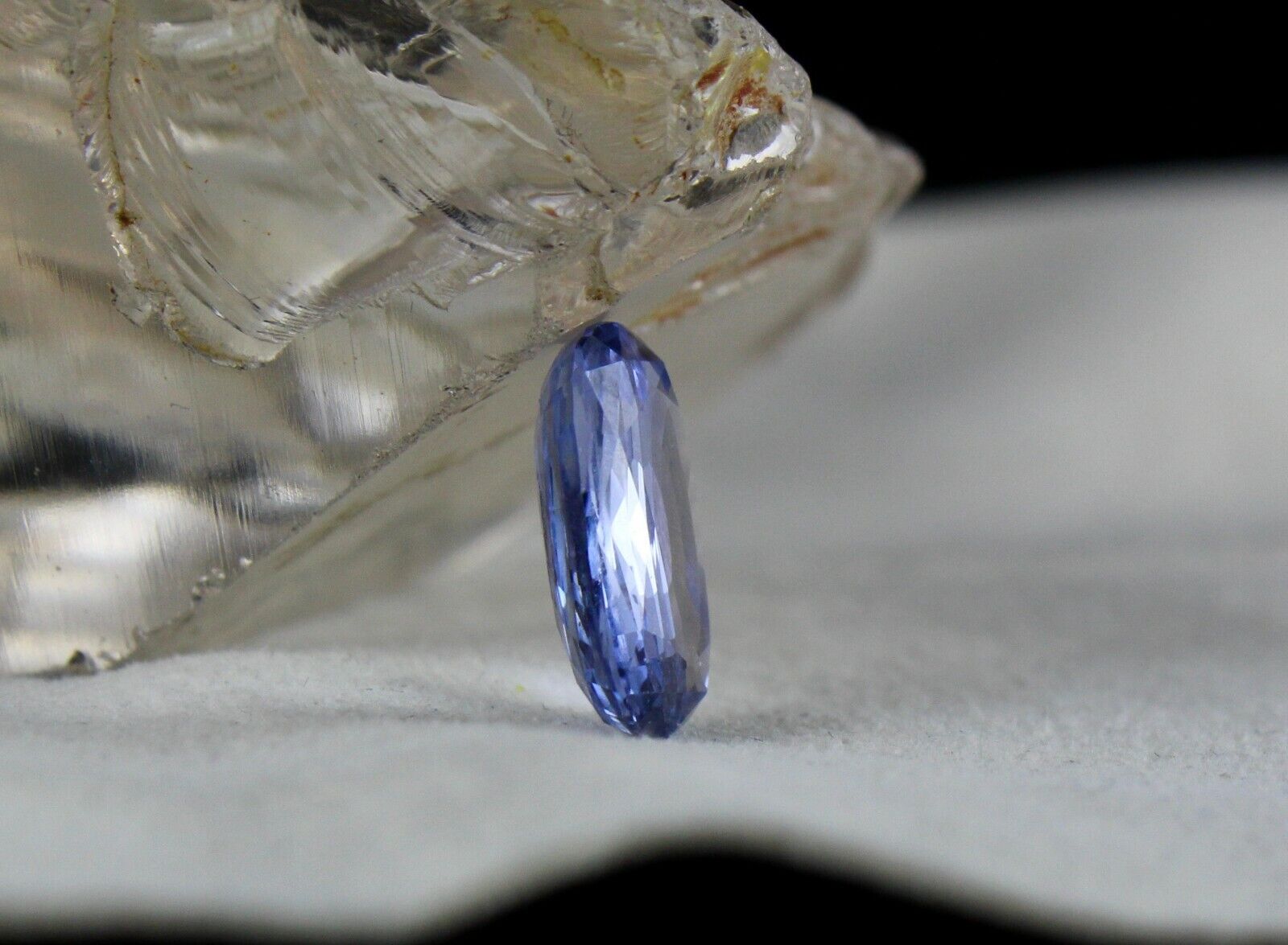 TOP NATURAL UNHEATED CEYLON BLUE SAPPHIRE CUSHION CUT 8.64 CARATS GEMSTONE RING