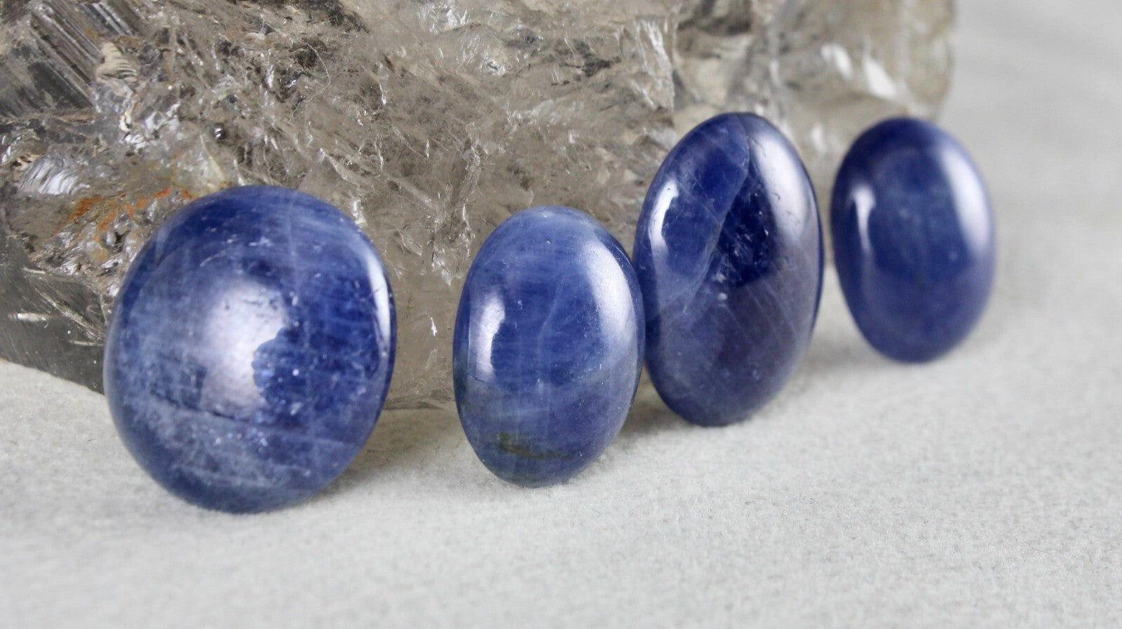 Certified Natural Blue Sapphire 63.35ct Gemstone Ring Pendant Earring Set