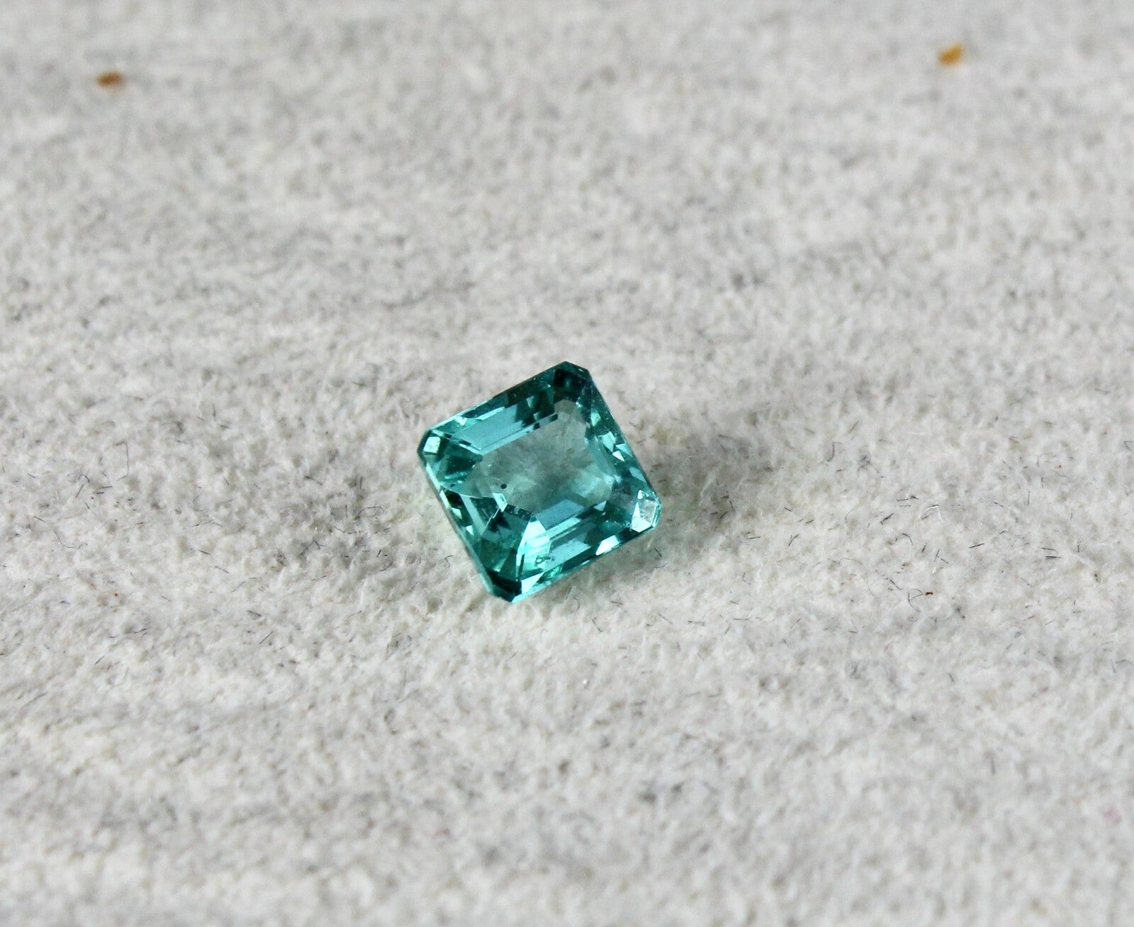 Natural Emerald 5x5 Mm 0.84 Ct Square Loose Gemstone Ring Pendant Design