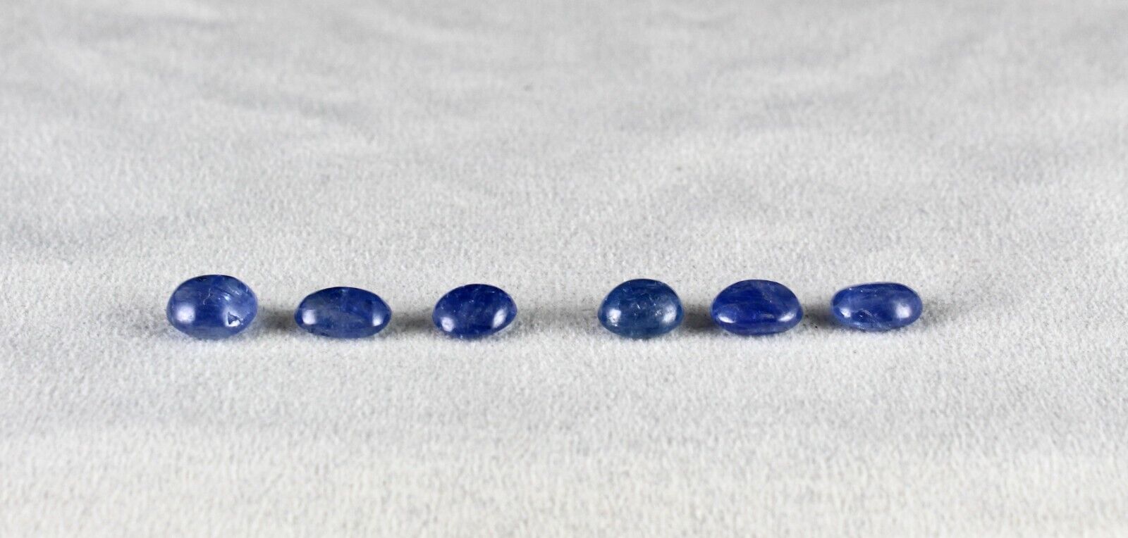 NATURAL BURMESE BLUE SAPPHIRE 21.30 CTS OVAL CABOCHON GEMSTONE PAIR FOR EARRING