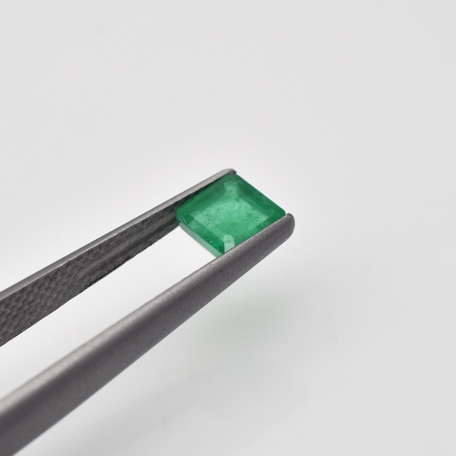 Natural Emerald 6mm 0.81 Ct Square Gemstone Ring/may Birthstone Gift For Her