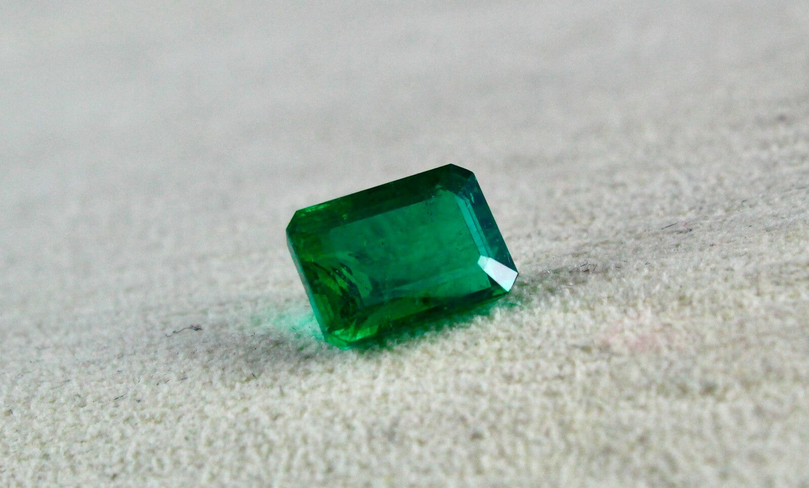 Certified Natural Emerald Octagon Cut 3.85ct 11x8mm Sterling Silver Ring Pendant