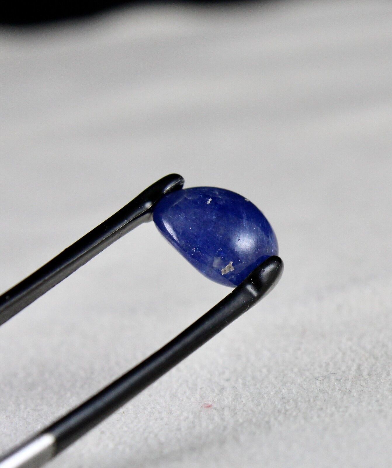 Natural Unheated Blue Sapphire Cabochon 7.40 Ct Gemstone Designing Ring Pendant