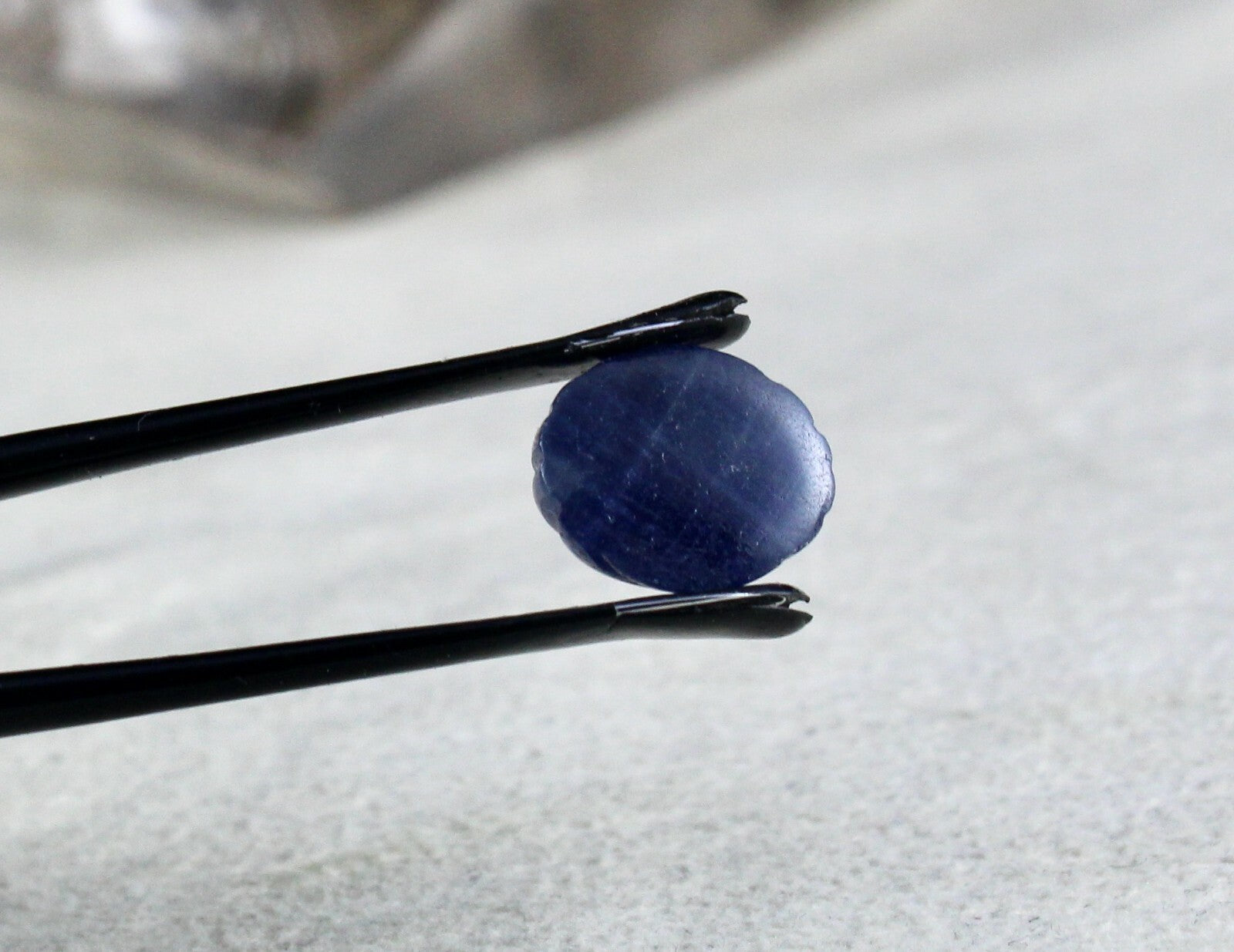 Certified Natural Untreated Blue Sapphire Oval Gemstone Set 14 Pcs 65.60 Ct