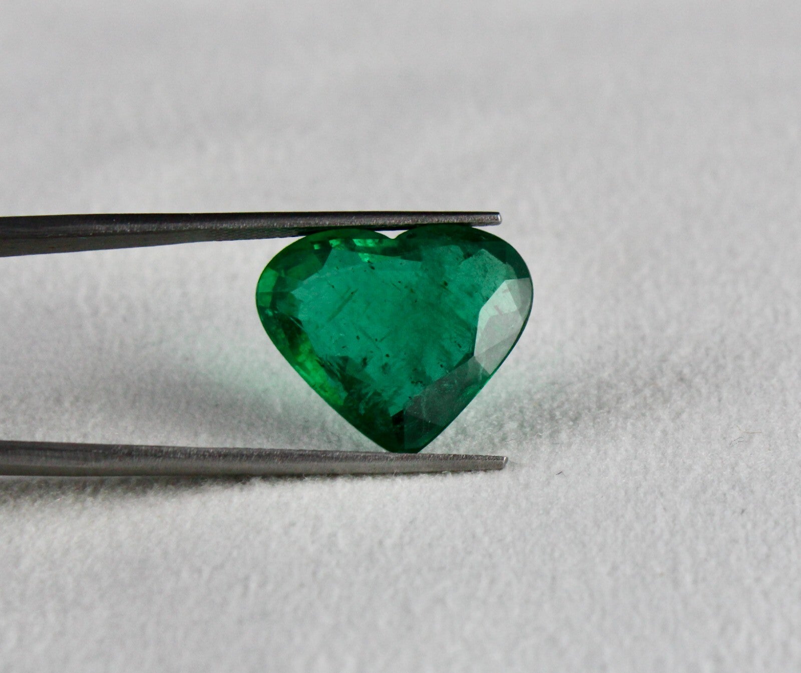 Certified Natural Emerald Heart Cut 14ct 16x19mm Loose Gemstone Ring Pendant