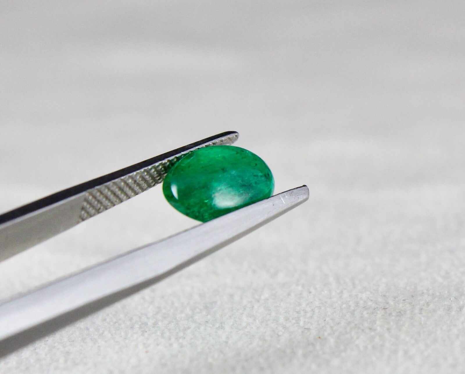 Certified Natural Zambian Emerald Oval Cabochon 2.20 Ct Gemstone Ring Pendant