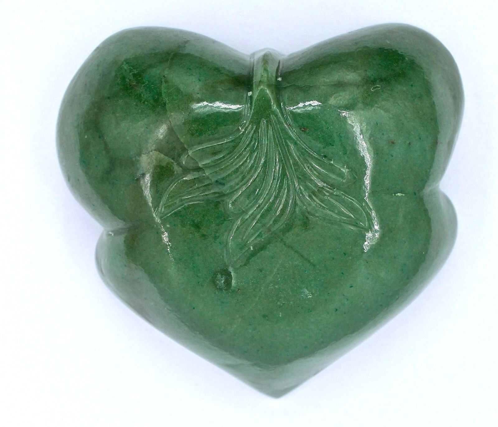 NATURAL GREEN JADE 1135 CARATS CARVED LEAVES BOWL FOR HOME DECOR